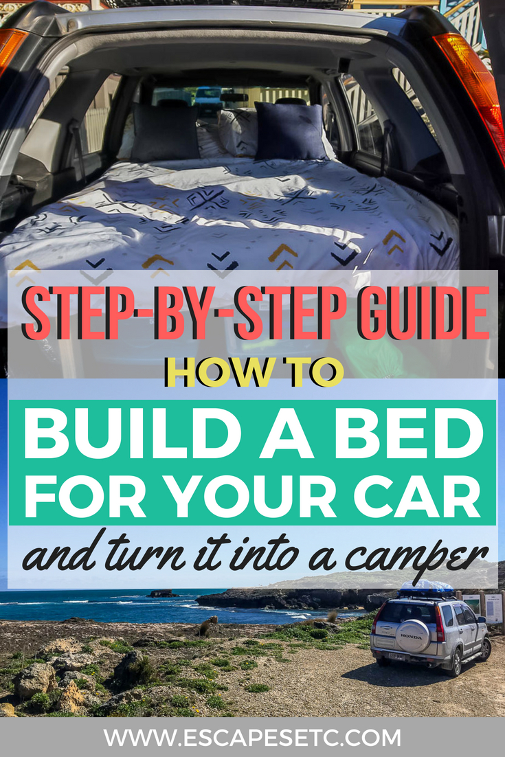 How To Build A Car Camping Bed Platform, Car Camping Bed Frame